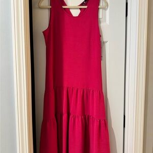 Sleeveless Pink Dress